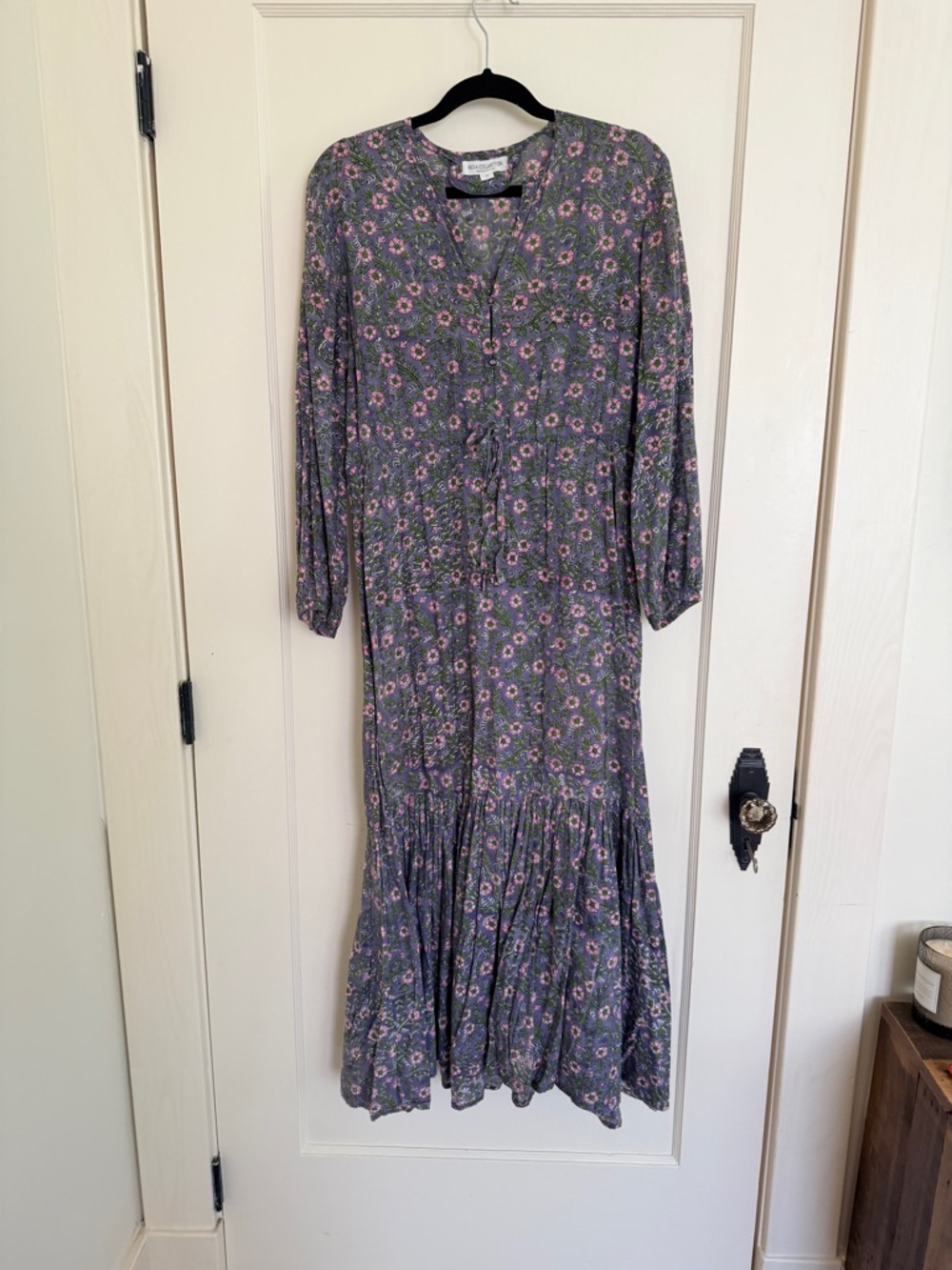 Emerson Fry India Collection Frances Dress - Size S - 100% Organic Cotton